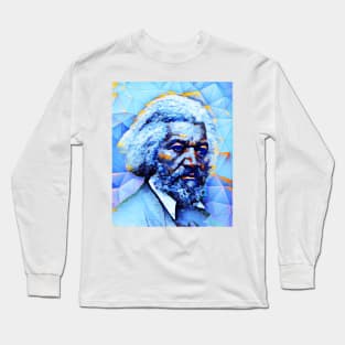 Frederick Douglass Portrait | Frederick Douglass Artwork | Frederick Douglass Painting 9 Long Sleeve T-Shirt